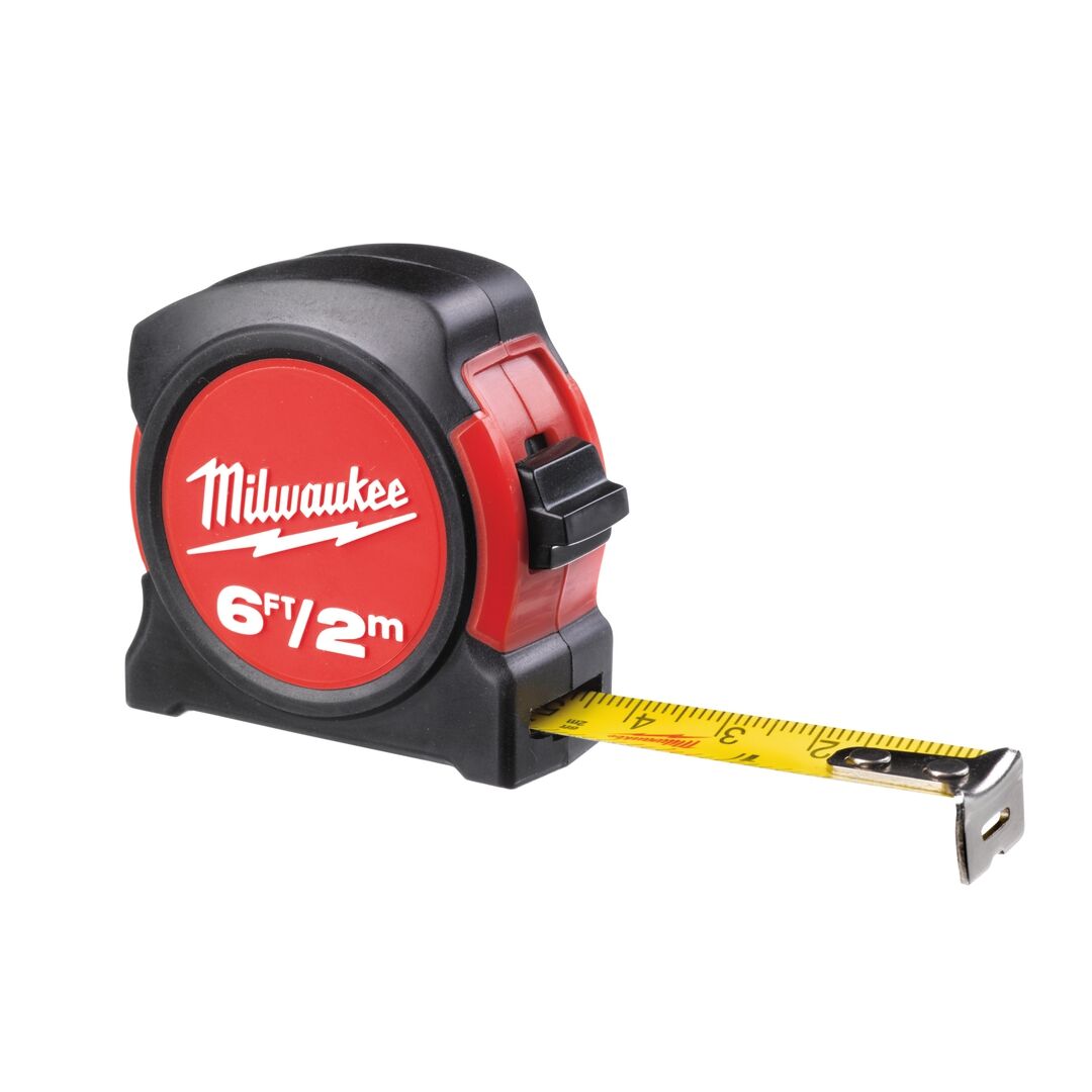 MILWAUKEE Premium-Bandmaß nicht magnetisch 2m/6ft MILWAUKEE Premium-Bandmaß nicht magnetisch 2m/6ft