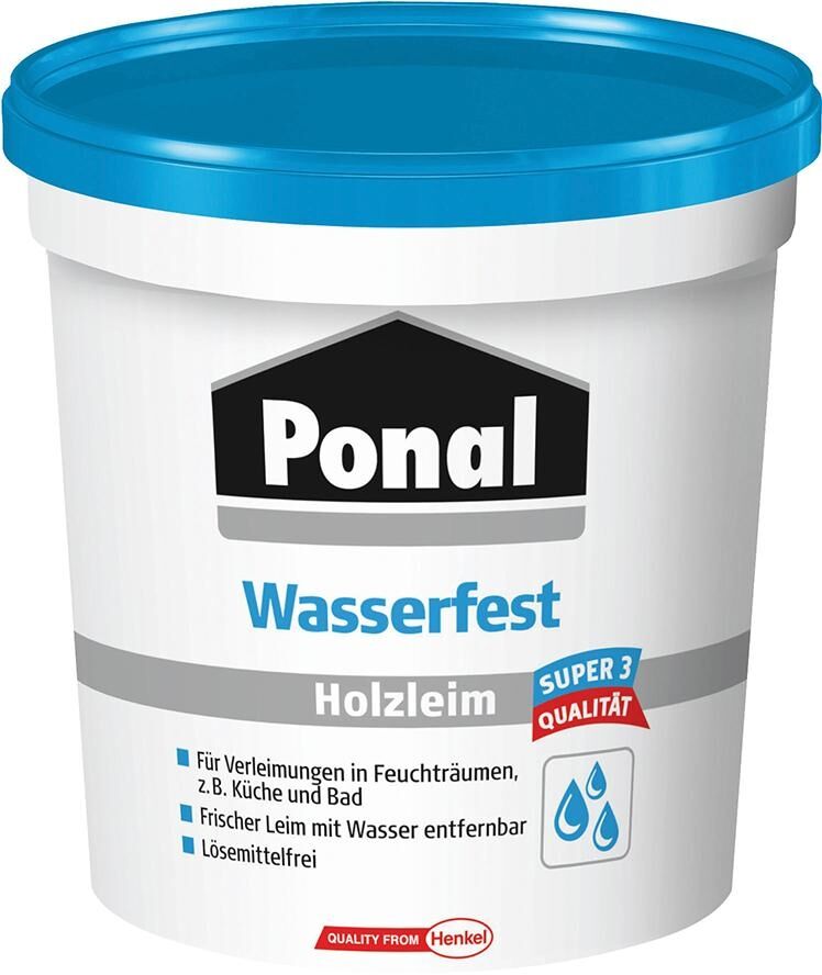 PONAL Super 3 PVAc Holzleim weiß wasserf 760g Dose (F)