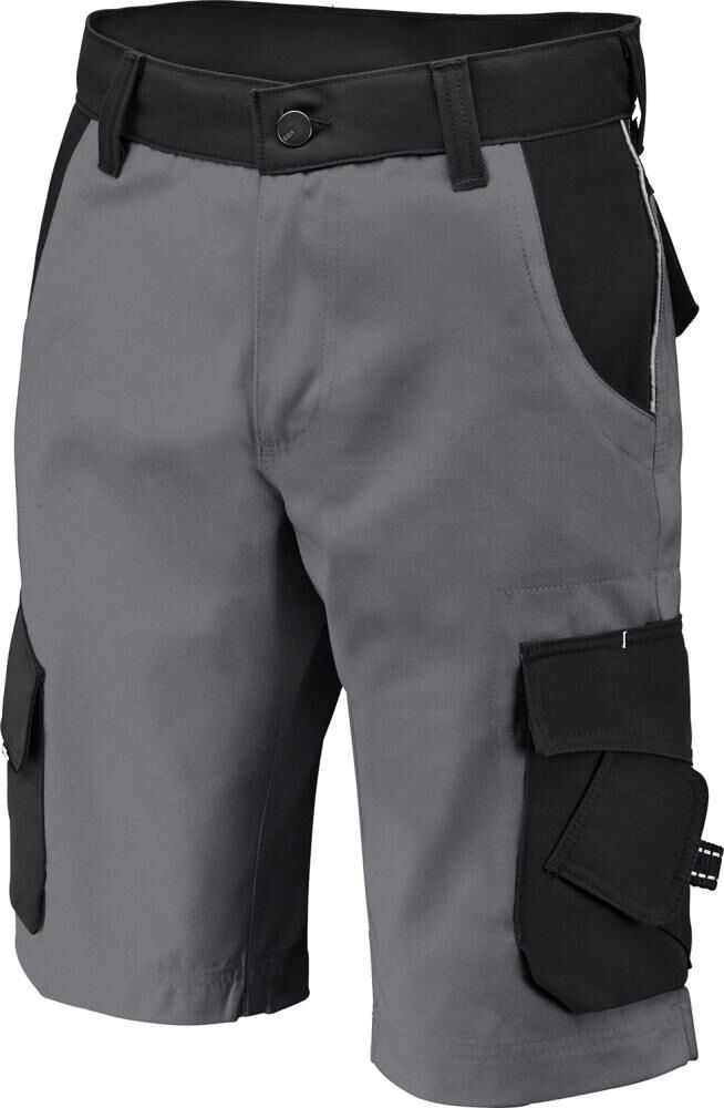 FHB Bermuda THEO Nr. 130530 Gr. 56 65%BW/35%PES 300g/m Fb. grau/schwarz FHB Bermuda THEO Nr. 130530 Gr. 56 65%BW/35%PES 300g/m Fb. grau/schwarz