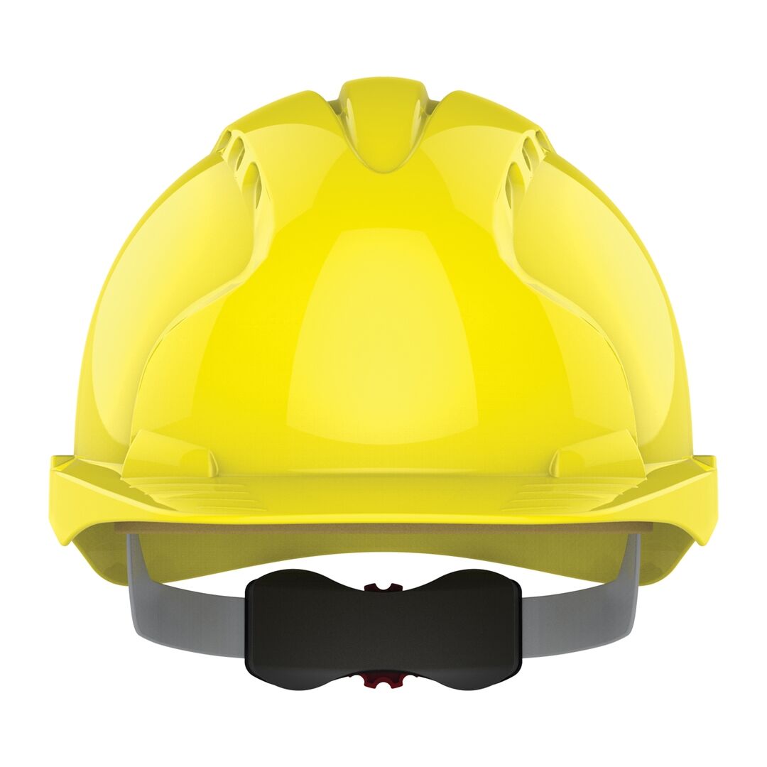 JSP Schutzhelm EVOLite AJB170 belüftet, mit Schirm, gelb JSP Schutzhelm EVOLite AJB170 belüftet, mit Schirm, gelb