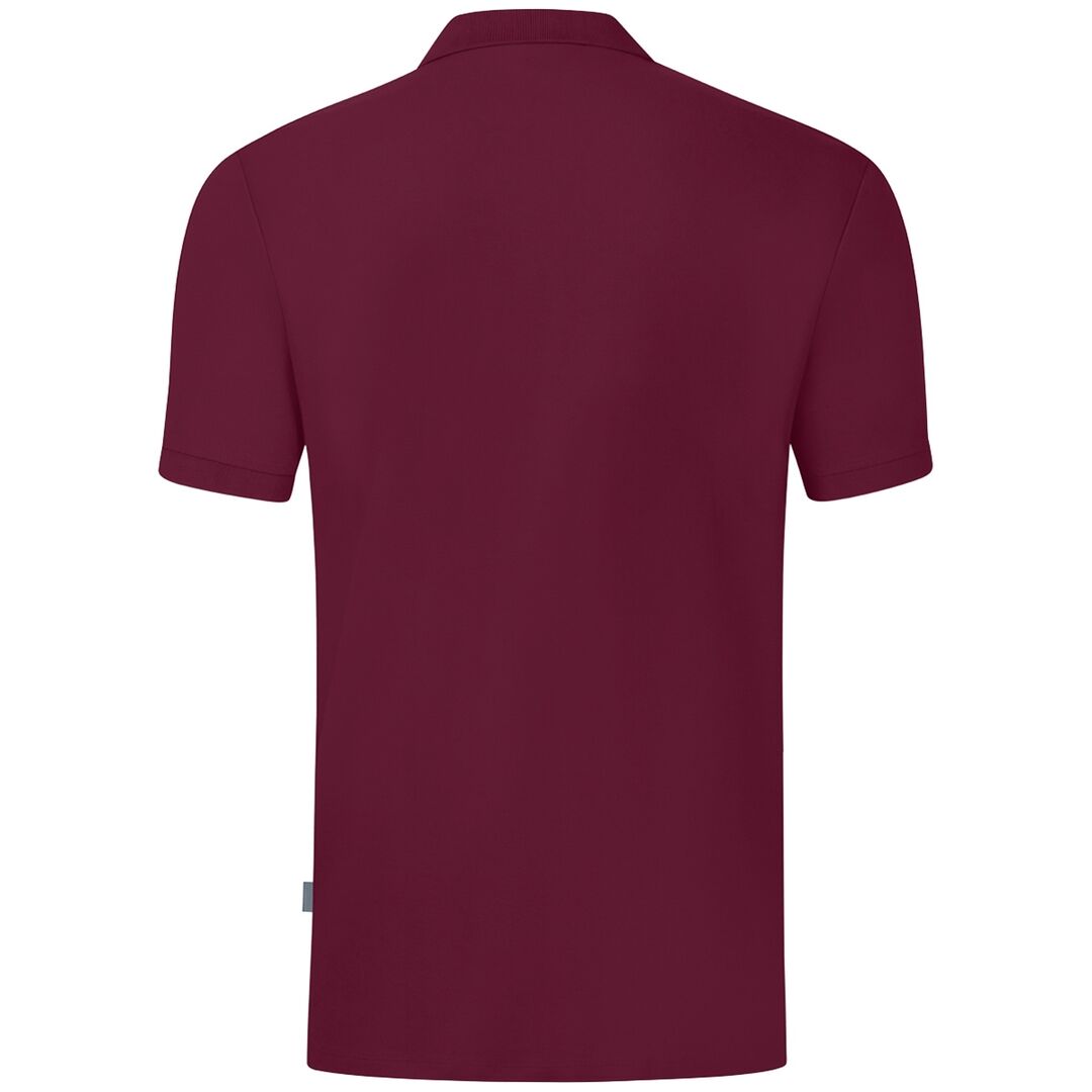 JAKO Polo Organic Damen C6320, Gr. 40 maroon