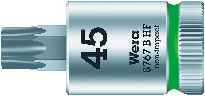 WERA Schraubendrehereinsatz 3/8" mit Haltefunktion, T45x38,5mm