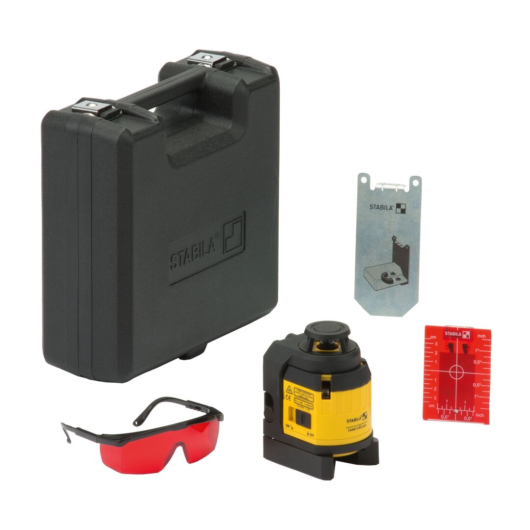 STABILA Multilinien-Laser LAX 400 5-teiliges Set STABILA Multilinien-Laser LAX 400 5-teiliges Set