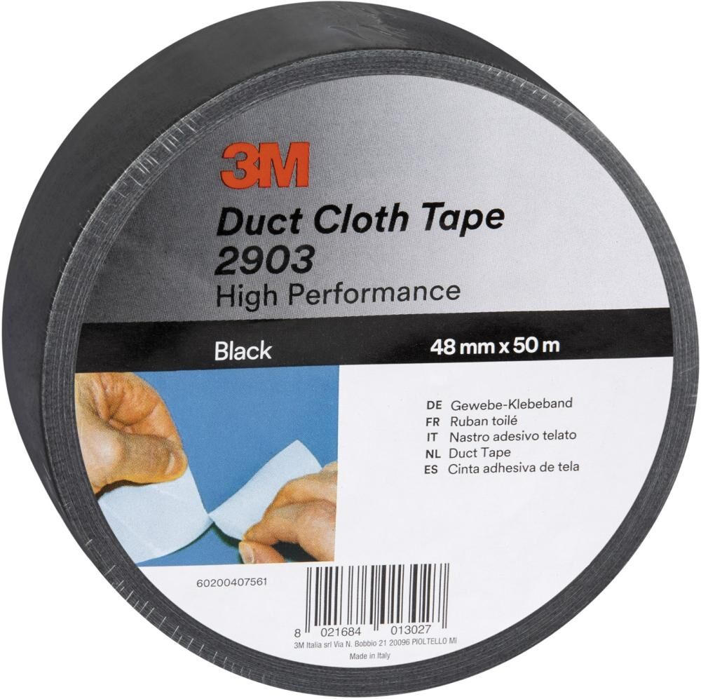 3M Gewebe-Klebeband 2903 48mmx50m schwarz