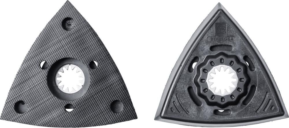 FEIN 3-Eck Schleifplatte Starlock gelocht VE=2 Stk. FEIN 3-Eck Schleifplatte Starlock gelocht VE=2 Stk.