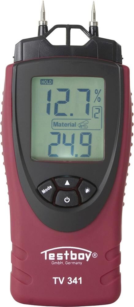 Materialfeuchtemessgerät TV 341    Testboy
