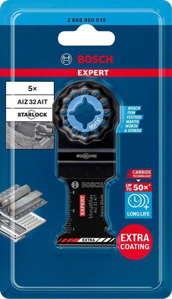 BOSCH Tauchsägeblatt Metal AIZ32AIT Expert Starlock, VE 5