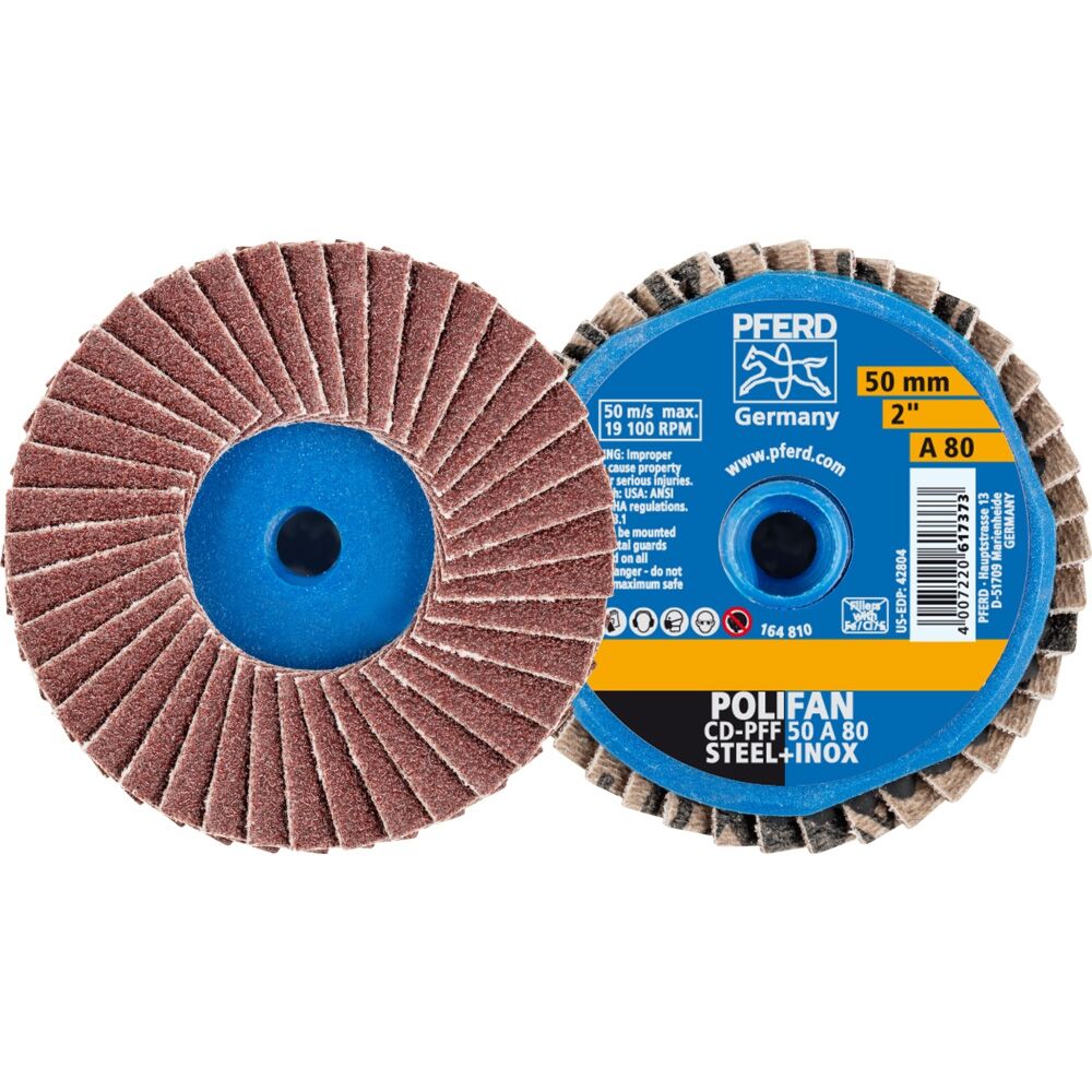 PFERD CD-mini-Polifan CD-PFF 50 A 80
