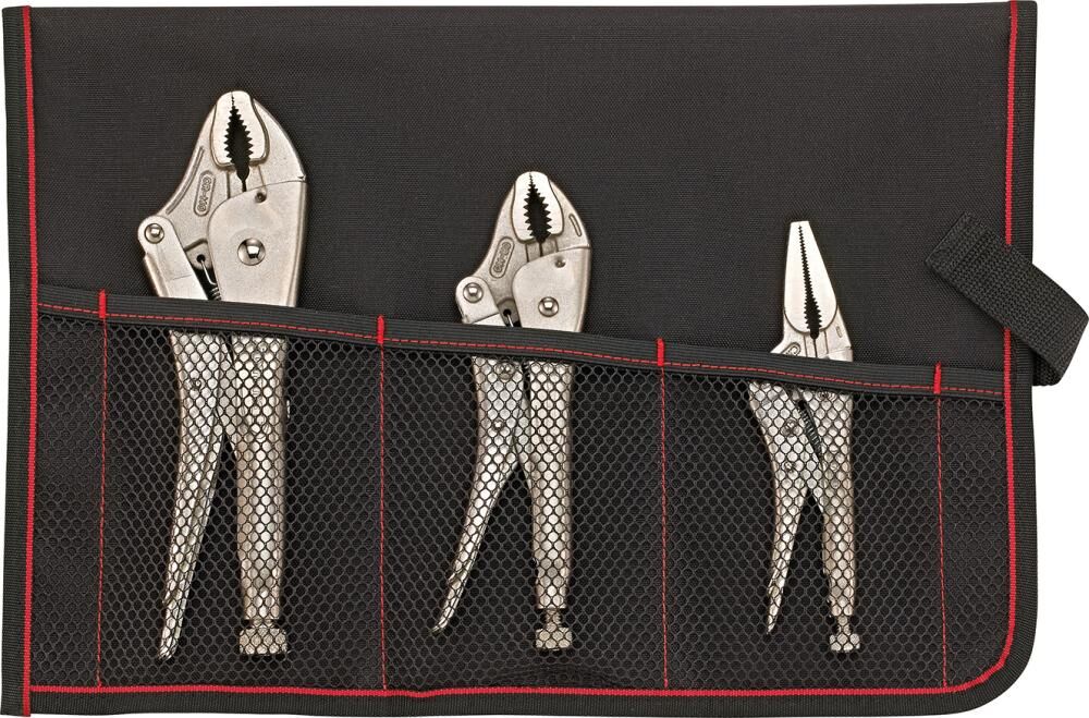 FORMAT Gripzangensatz 3 teilig in Rolltasche FORMAT Gripzangensatz 3 teilig in Rolltasche