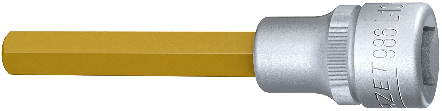HAZET Schraubendrehereinsatz 1/2" Innensechskant, 10x100mm