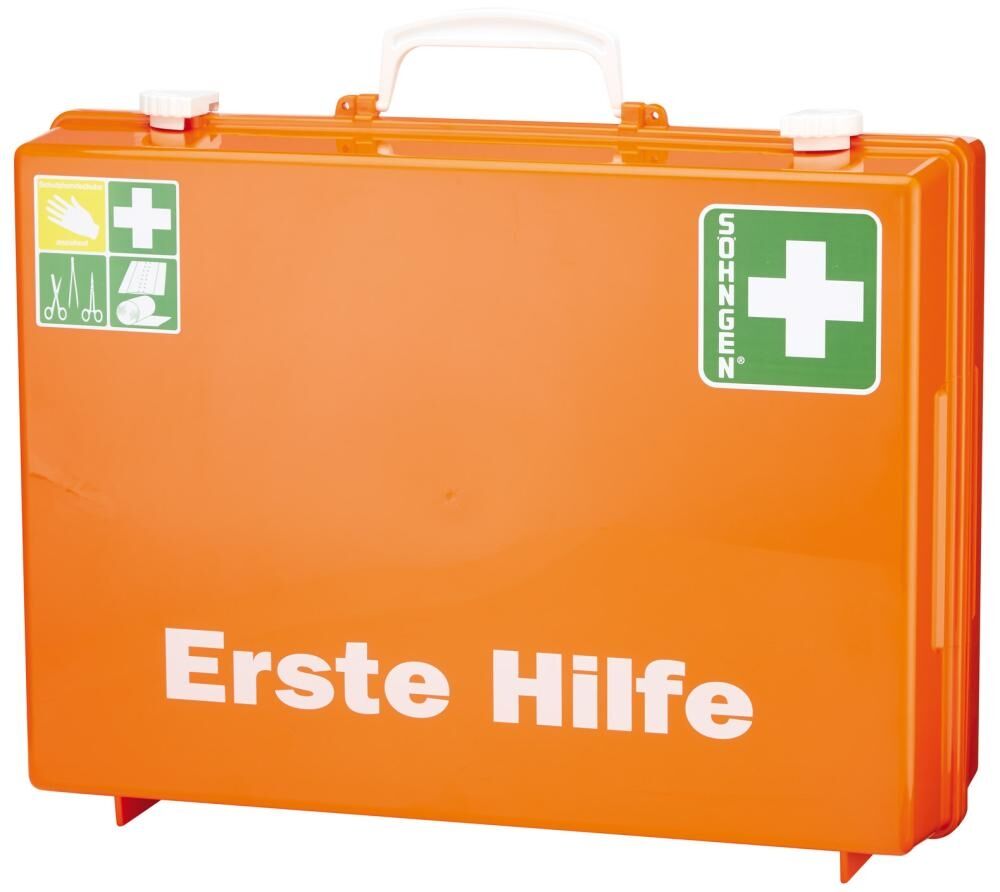 SÖHNGEN Erste-Hilfe-Koffer MT-CD Erw. Füllung nach DIN 13169, orange